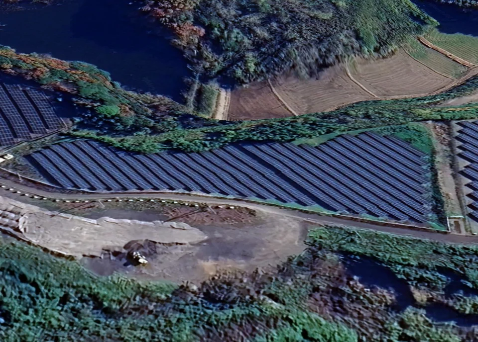 茨城県行方市 藤井 発電所