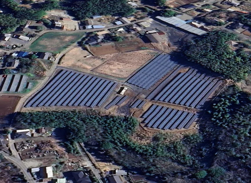 茨城県潮来市 発電所